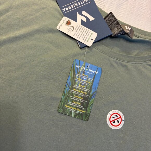 White Sierra Insect Shield Shirt, Mens Size XXL new with tags - Picture 3 of 4